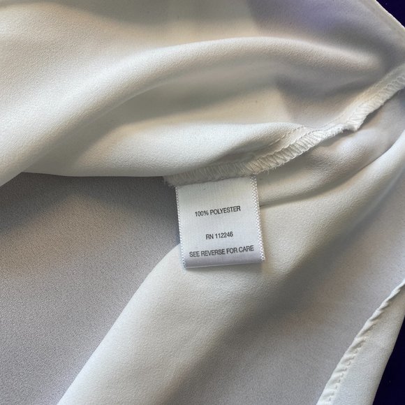 📌Sami & Jo  Timeless Light Transparent Ruffle Blouse - Picture 11 of 13